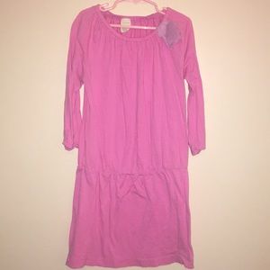 EUC pink Crewcuts dress size 8